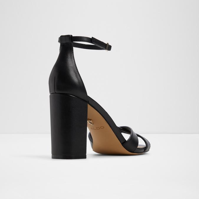 Melodie-In Women's Black Block Heel Sandals image number 2