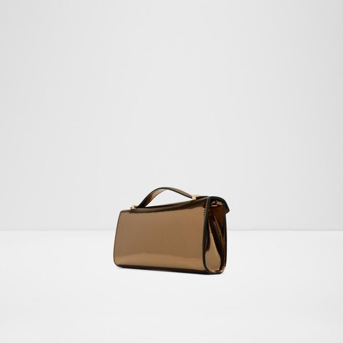 ALEXZANDRAX Bronze Women Clutch