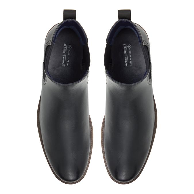 Irvin Men's Black Ankle Boots image number 1