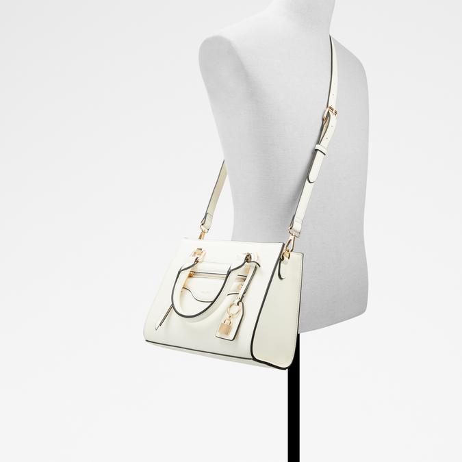 Laerin Women's White Satchel image number 3