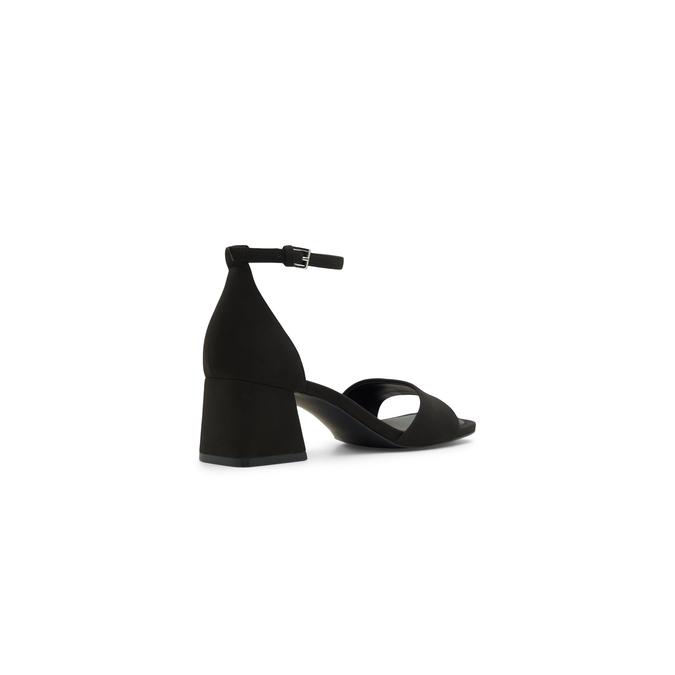 Vickie Women's Black Block Heel Sandals image number 3