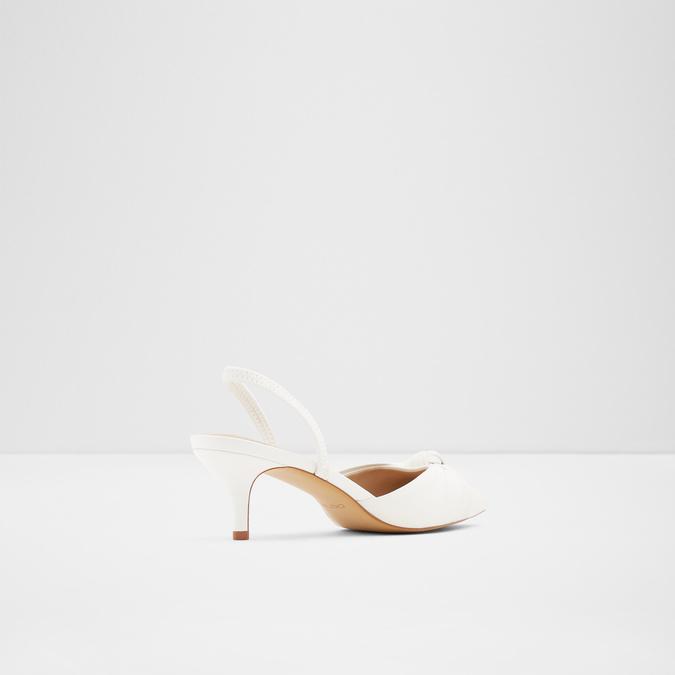 Galaecia Women's White Pumps image number 1
