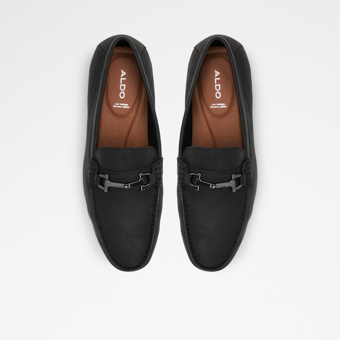 Fangio Men's Black Moccasins