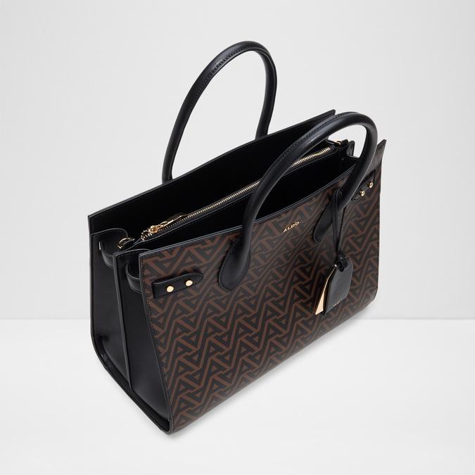 UNOLAAN Brown Multi Women Satchel image number 2