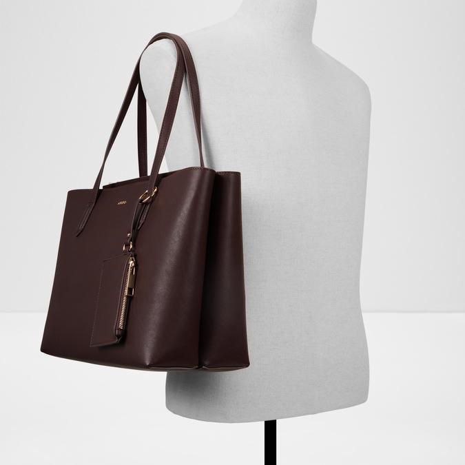 YSABELLE Dark Brown Women Laptop Bag image number 3