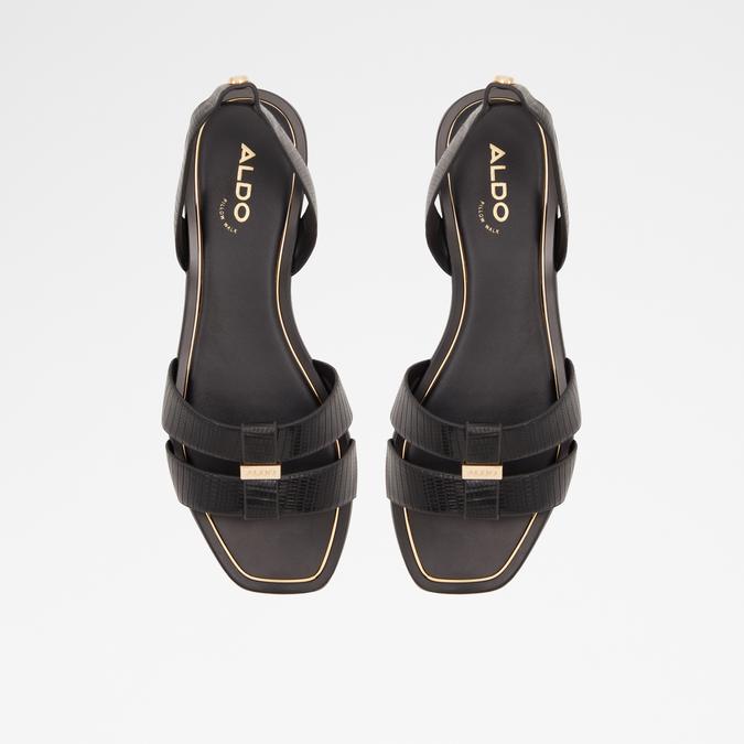 Balera Women's Black Flat Sandals image number 1