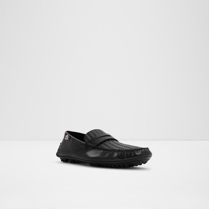 Kohn Men's Black Moccasins image number 4