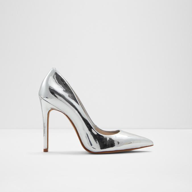 Silver High Heels Shoes Stock Photo, Picture and Royalty Free Image. Image  23171360.