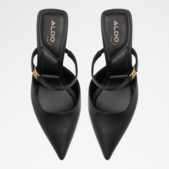 Tawm Women's Black Pumps image number 1