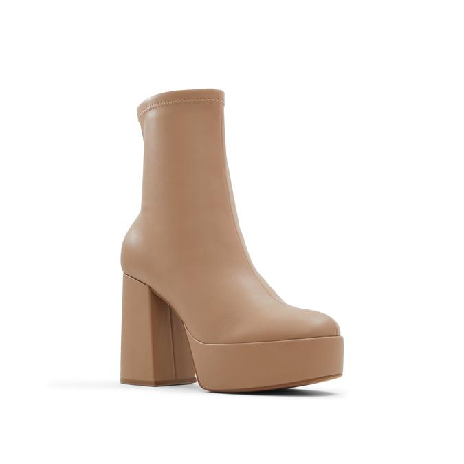 Jaqulin Women's Beige Ankle Boots image number 4