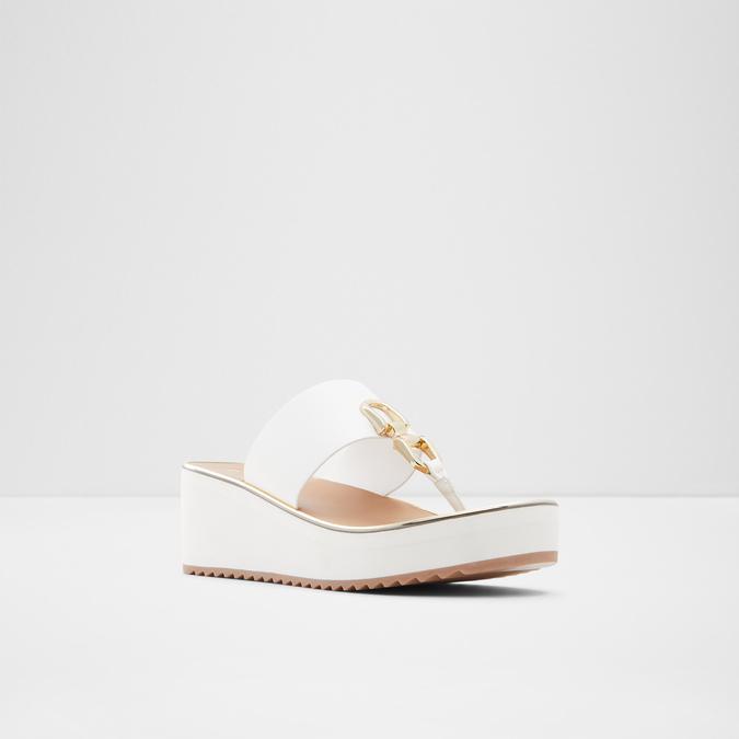 Toea Women's White Sandals image number 4