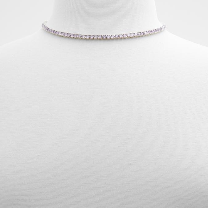 Perina Women Light Purple Necklace image number 1