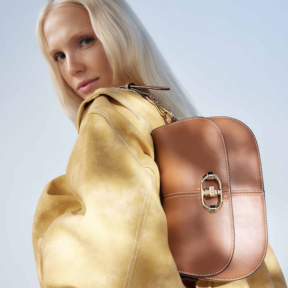 Ruyana Women's Brown Shoulder Bag