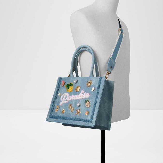  PARADISETOTE BLUE Women Satchel image number 3