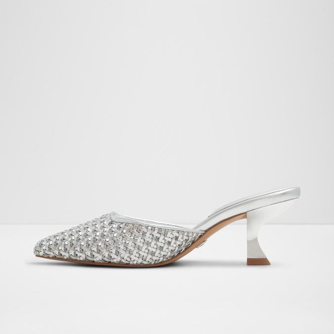 Eleonoremule Women's Silver Pumps image number 4