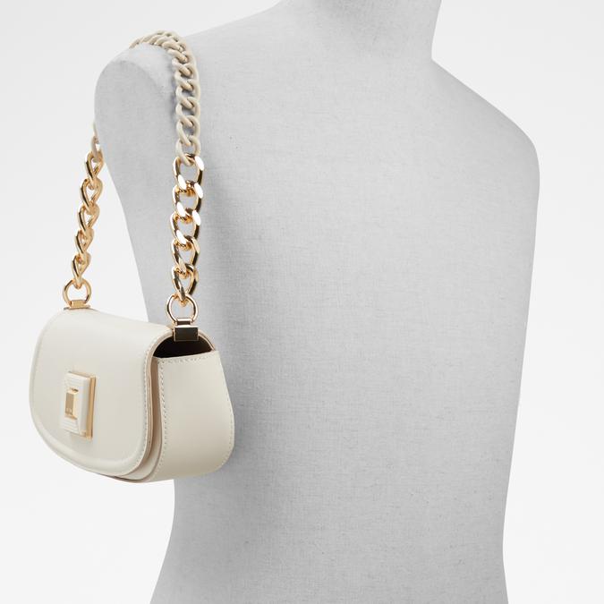 Alova Women's White Shoulder Bag image number 3