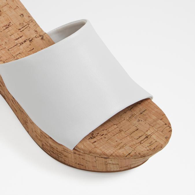 Larelama Women's White Wedges image number 3