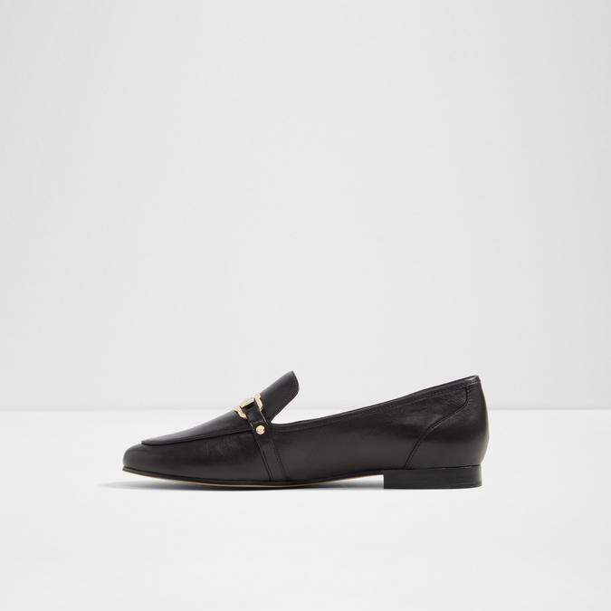 Astawia Women's Black Loafers image number 2