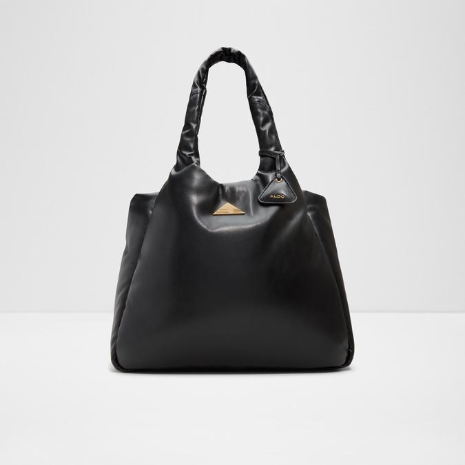 Ppuffcarryy Women's Black Satchel