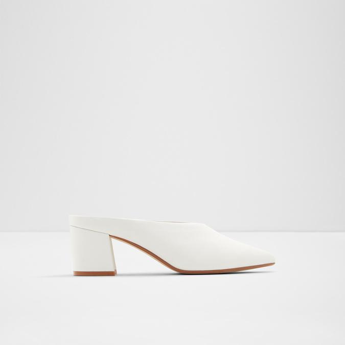 Asirari Women's White Mules image number 0