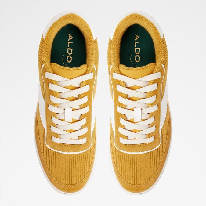 Ashwina-In Men's Yellow Low Top Sneakers