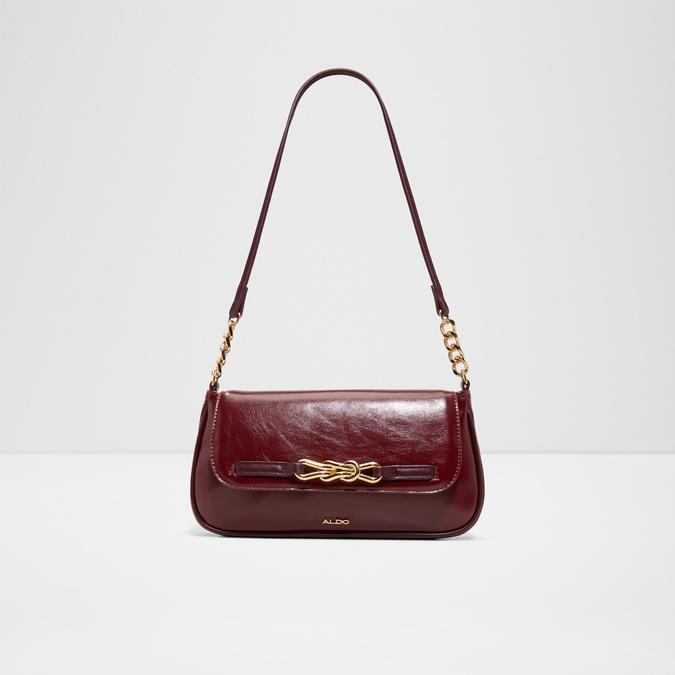 JENNNA Burgundy Women Shoulder Bag