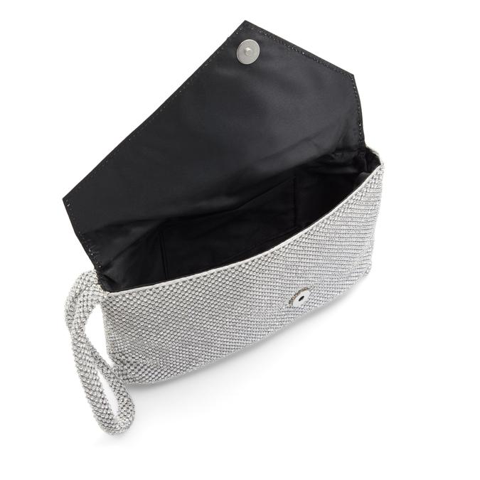 Abaudda Women's Silver Clutch image number 2