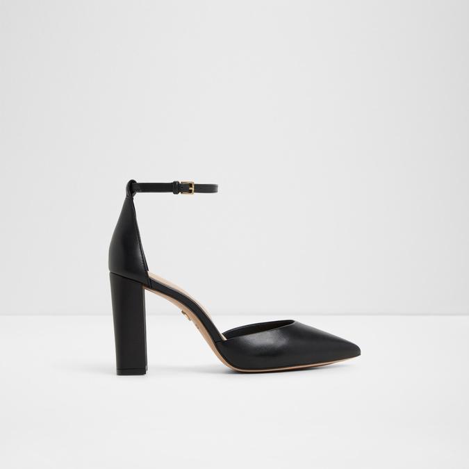 FAITH BLACK Women Block Heel Shoes