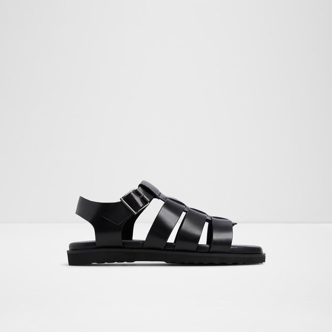 Darby-In Men's Black Strap Sandals image number 0