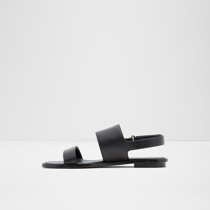 Sula Women's Black Flat Sandals image number 2
