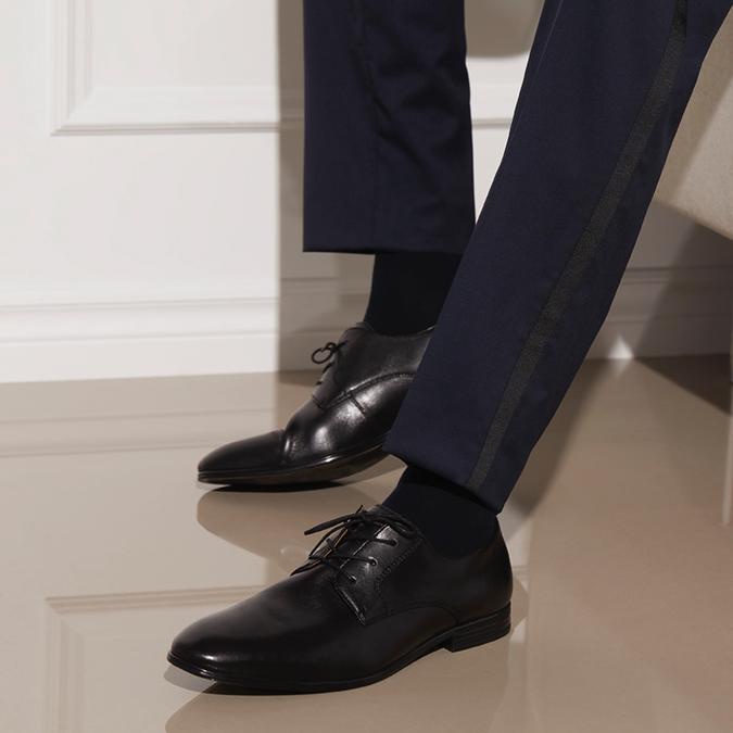 Bansang Men's Black Dress Shoes image number 1