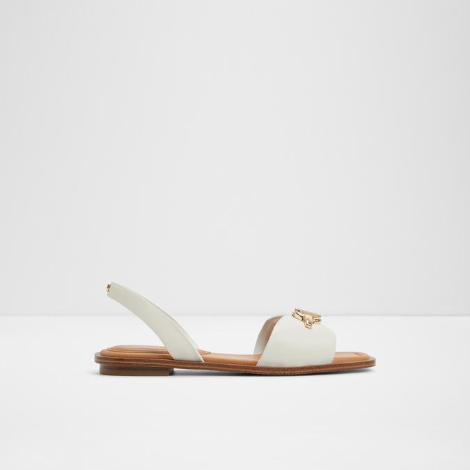Goassi-In Women's White Flat Sandals
