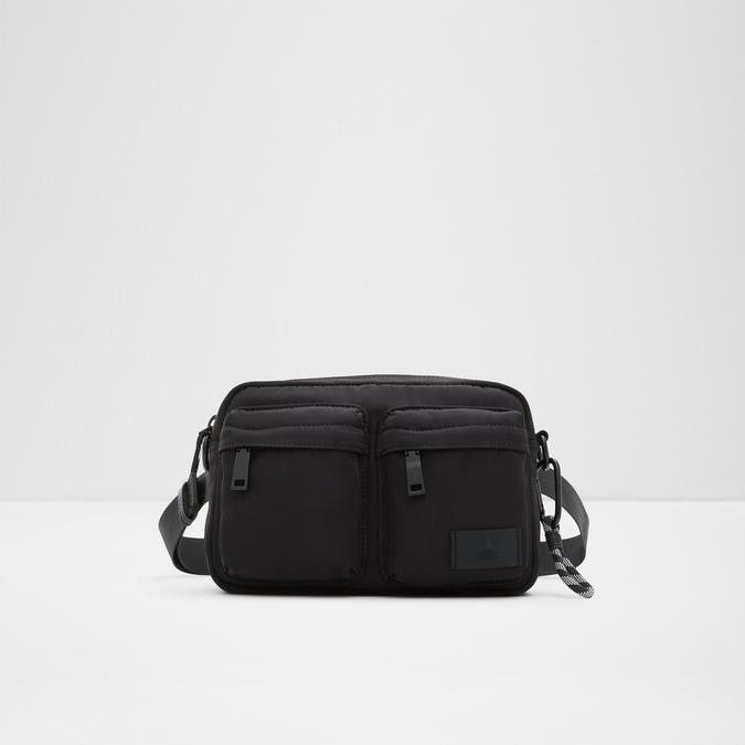 Marcwheal Men's Black Belt Bag image number 0