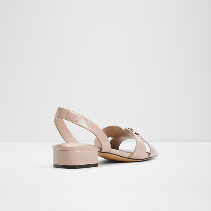 JAVAMINA-IN Taupe Women Block Heel Sandals