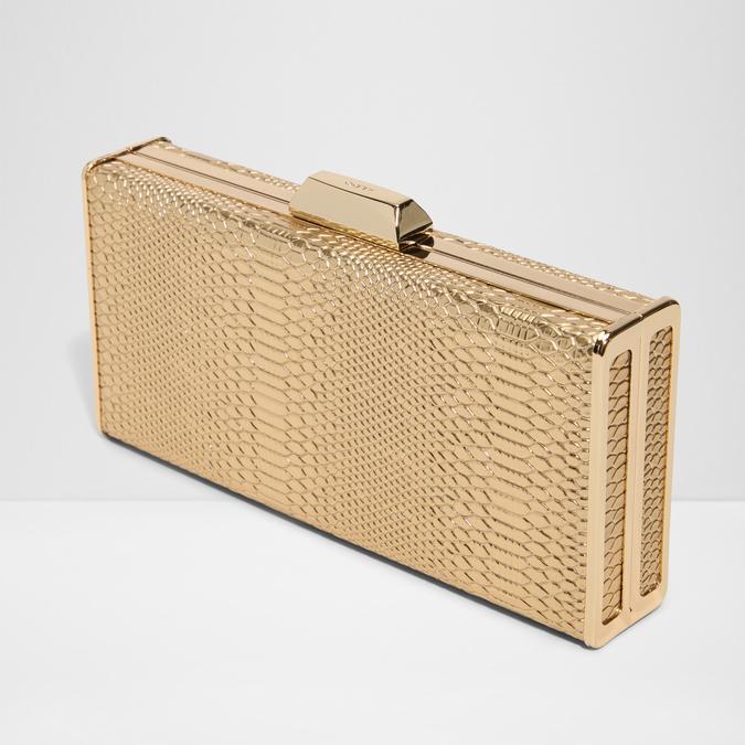 MELYSISA Gold Women Clutch