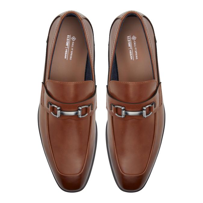 Henderson Men's Brown Dress Loafers image number 1