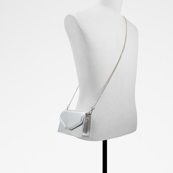 Larosha Women's Silver Clutch image number 3