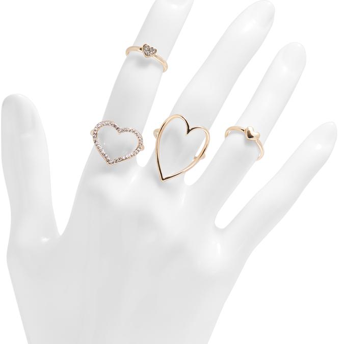 Gwaevia Women's Clear On Gold Ring image number 1