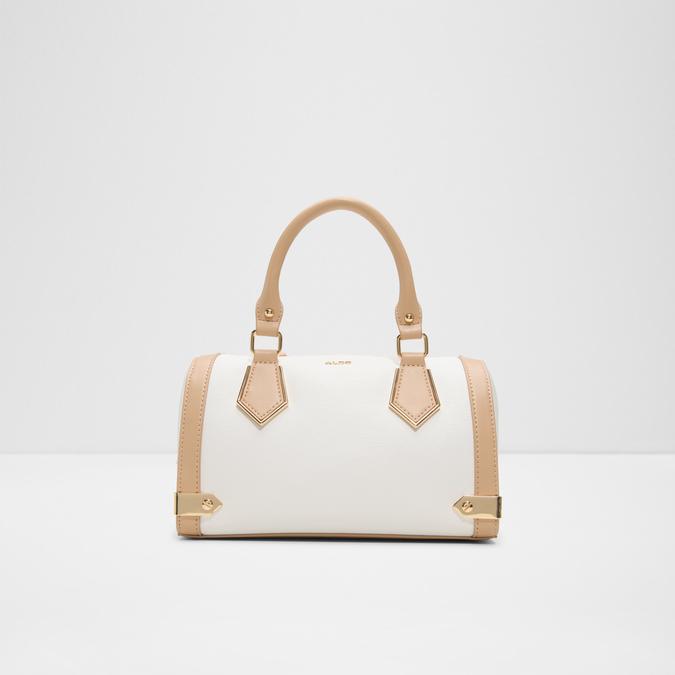 Maybry Women's White Barrel Bag