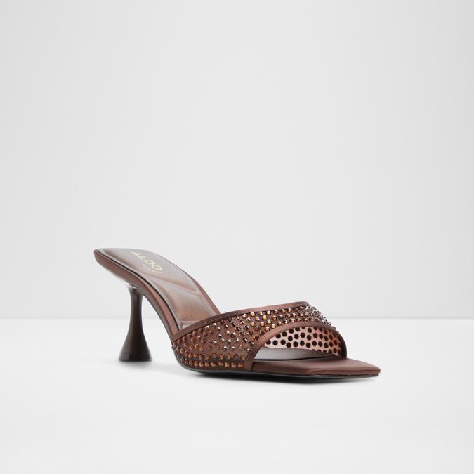 AGATHA-IN DARK BROWN Women Dress Sandals image number 3