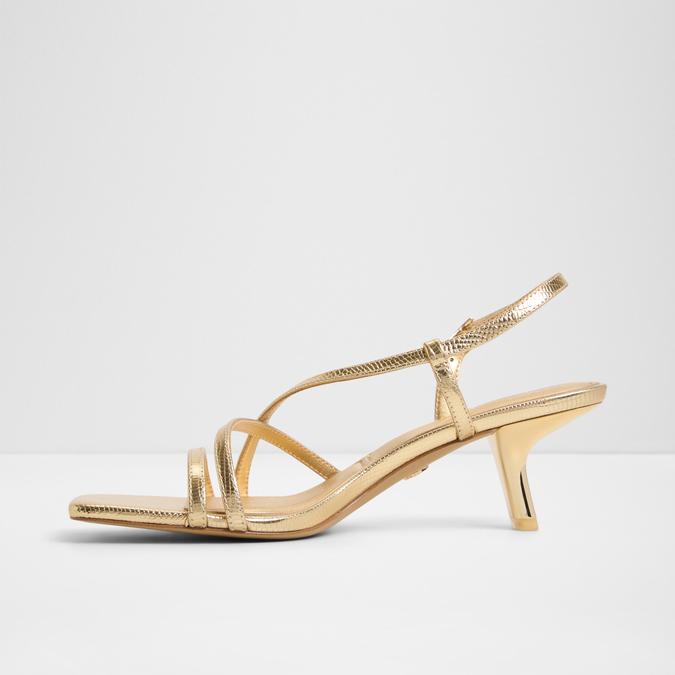Lendacan-In Women's Gold Dress Sandals image number 3