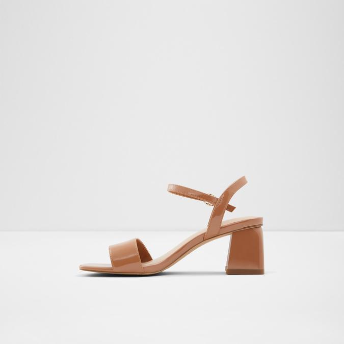 Gleawia Women's Light Brown Block Heel Sandal image number 3