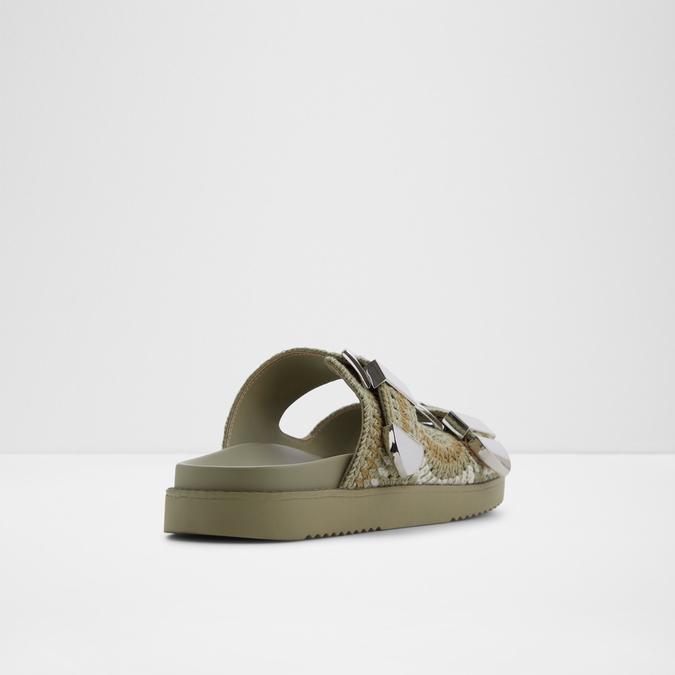 Bohodreama-In Women's Khaki Footbed image number 3