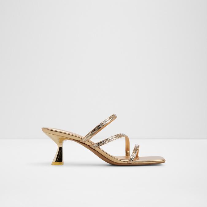 AVELINNE GOLD Women Dress Sandals