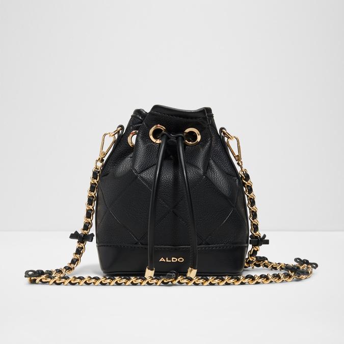 Elynnaa Women's Black Bucket Bag image number 2