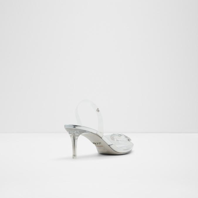 Barbieslingb Women's Silver Dress Sandals image number 3