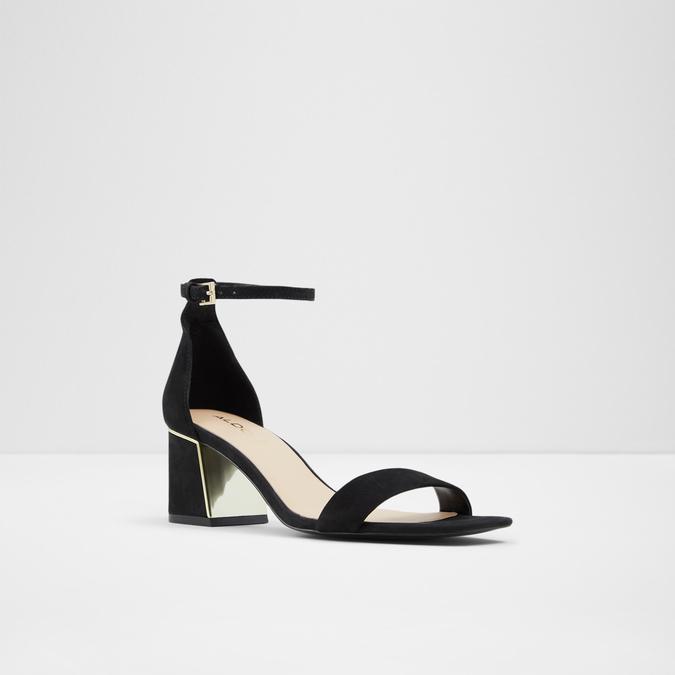 Kedeaviel Women's Black Block Heel Sandal image number 4