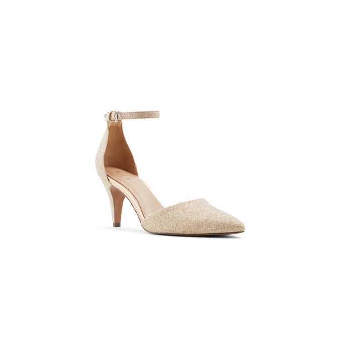 Isabelaa Women's Rose Gold Heeled Shoes image number 3