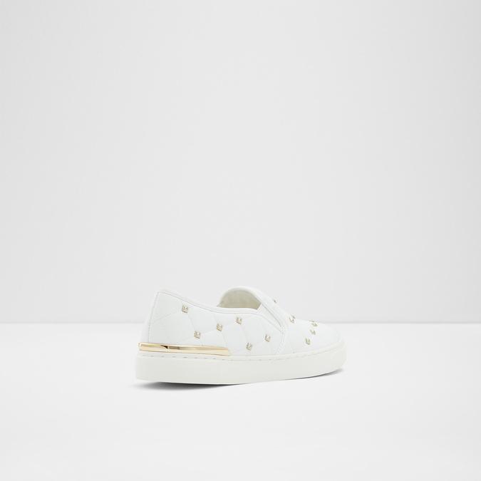 Frieswen Women's White Sneakers image number 2