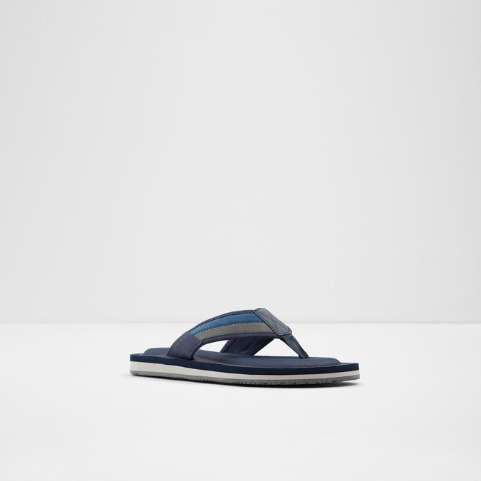Herik Men's Navy Thong Sandals image number 3